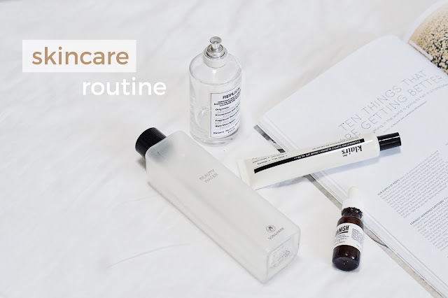 current skincare routine