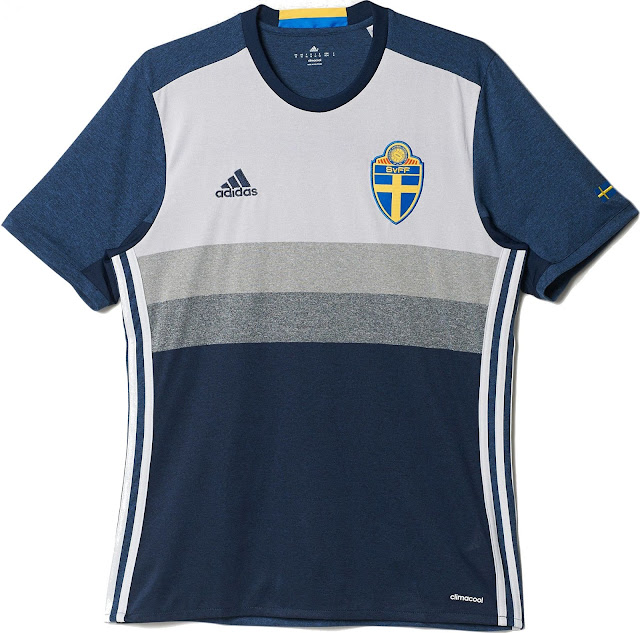 スウェーデン代表 EURO 2016 ユニフォーム-アウェイ