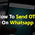 How To Send OTP (One-time-Password) On Whatsapp? | WhatsApp API Integration
