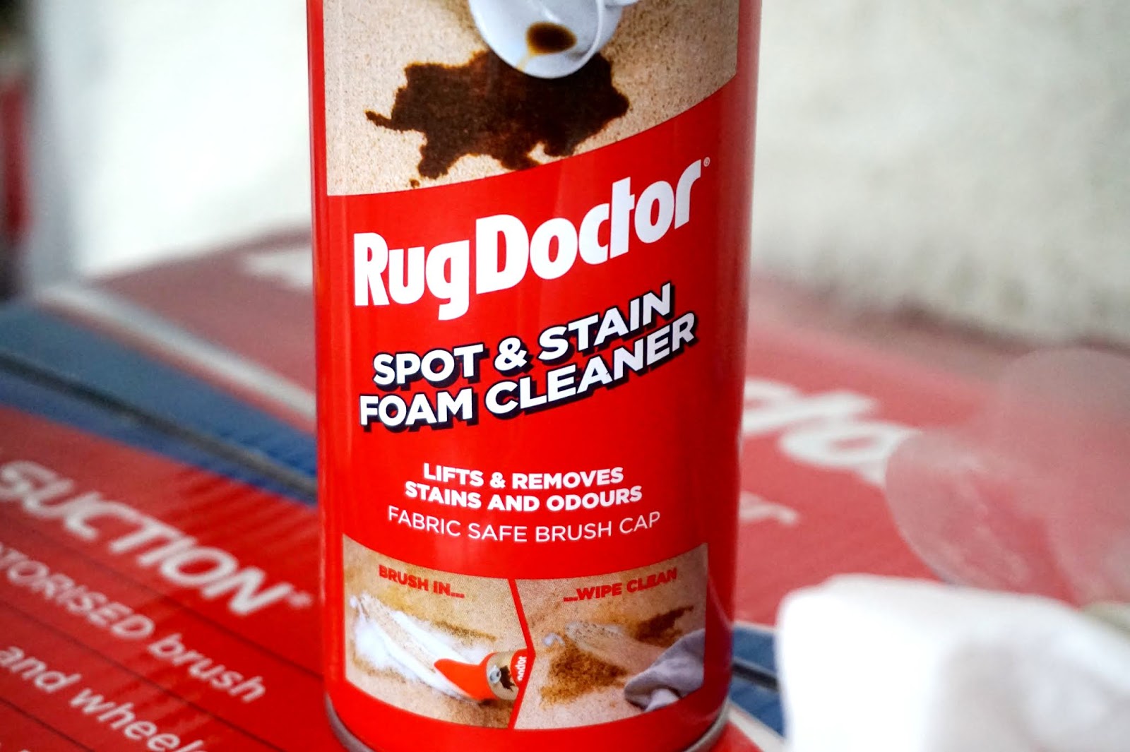 Keeping our carpets clean with Rug Doctor Solutions Beth Owen