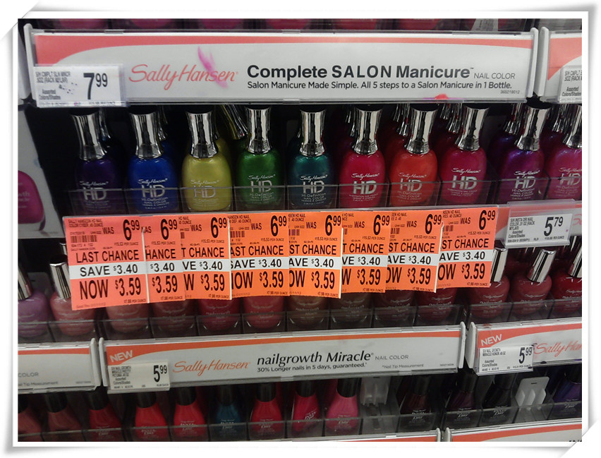 DeyiMizu Spotted Sally Hansen HD Nail Polish on SALE!
