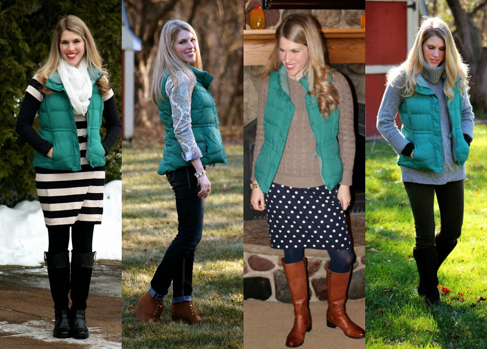 50+ Ways to Wear a Puffer Vest - I do deClaire