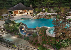 pools pool outdoor backyard spa designs luxury swimming landscaping aquatech lewis resort tropical virginia patios kitchens dream yard amazing inground