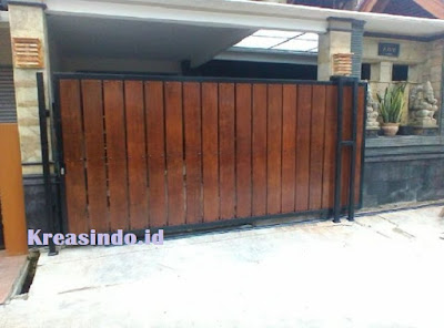 Harga Pintu Besi Kombinasi Kayu dan Berbagai Macam Model Terbaru