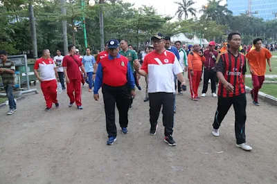Wakil Walikota Imbau Warga Jaga Kebersihan Lapangan Merdeka 