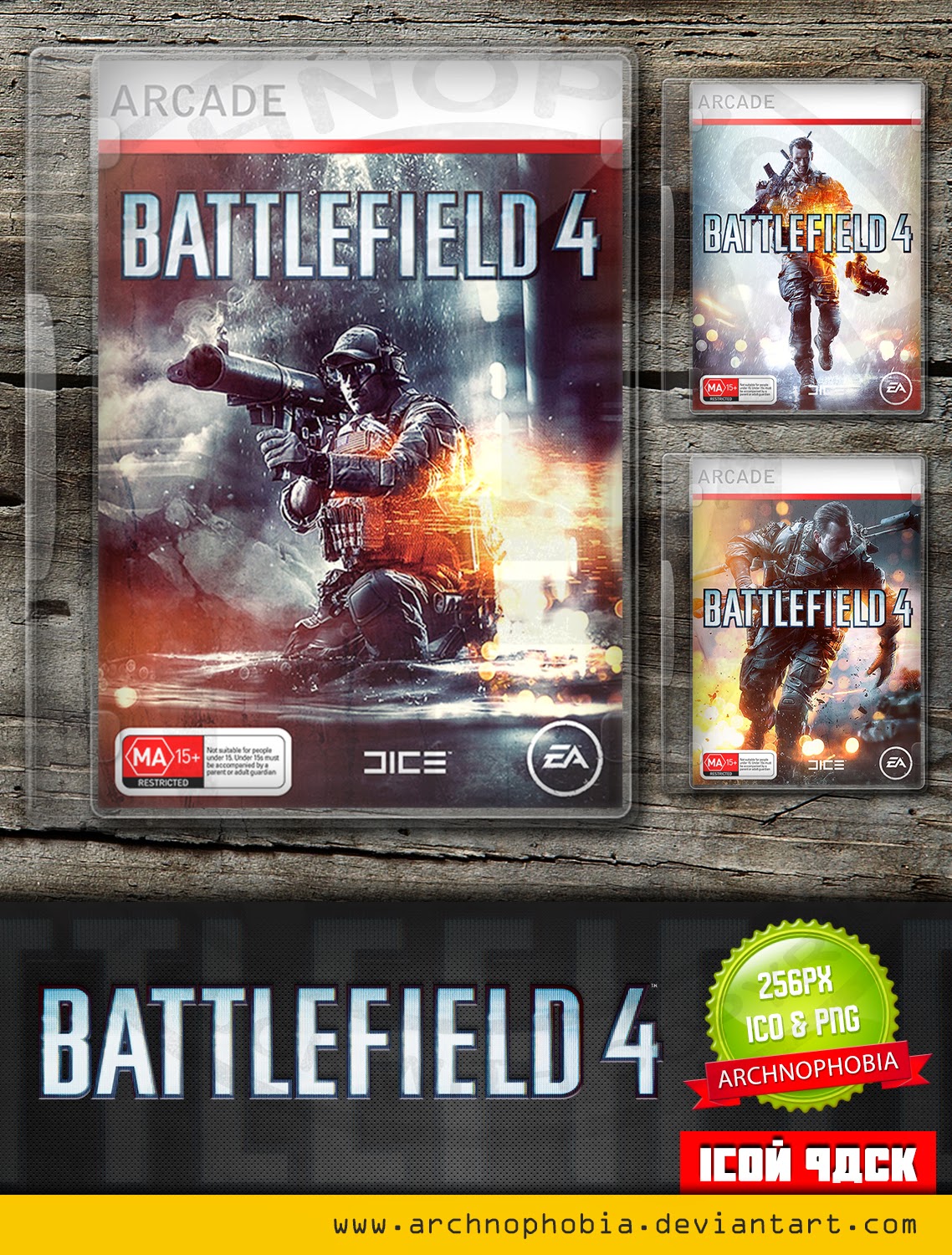 ArchnophobiA Battlefield 4 (ICONS PACK)