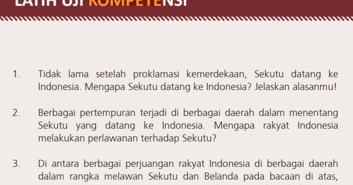 View Kunci Jawaban Sejarah Indonesia Kelas 11 Semester 2