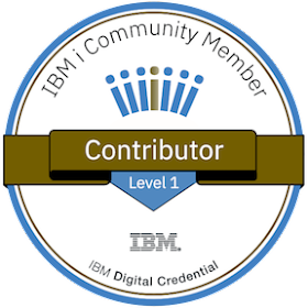 ibm i community contributor award