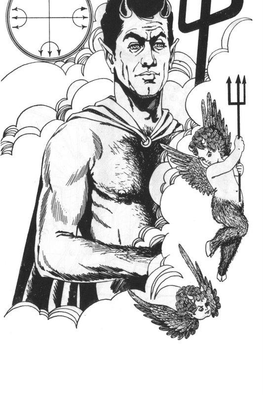 Exu Tranca Rua na Carta do Imperador Tarota das Pombagiras by Felipe Caprini Tranca ruas das