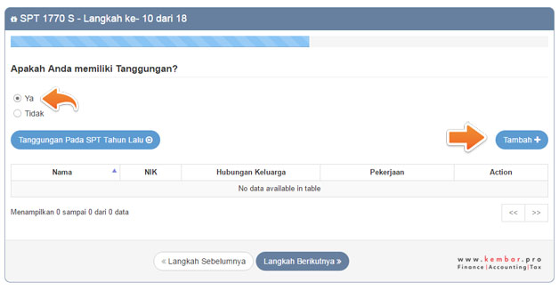 Opsi pelaporan memperdagangkan pajak
