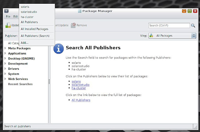 Supratim Sanyal's Blog: Solaris 11 Additional Package Repositories in Package Manager Supratim Sanyal's Blog: Solaris 11 Additional Package Repositories in Package Manager