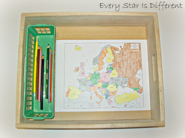 Coloring Map of Europe
