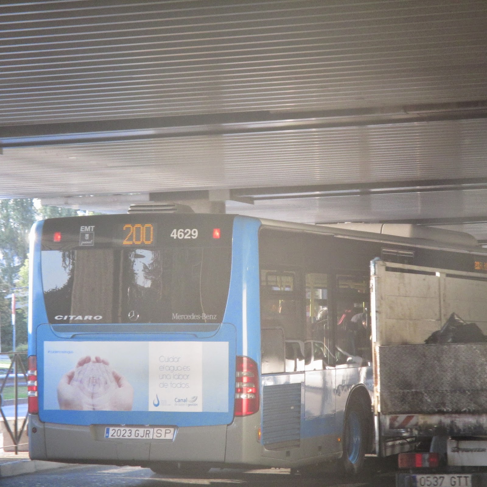 EMT bus linea 200 de la EMT Madrid