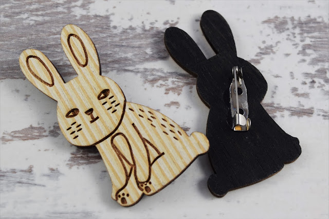 Rabbit Brooch