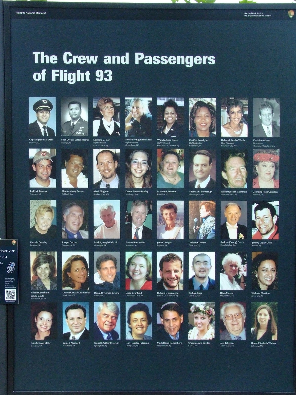 Destination Terre Flight 93 Memorial