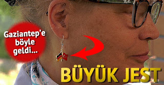 Alman büyükelçinin eşinden dostluk mesajı