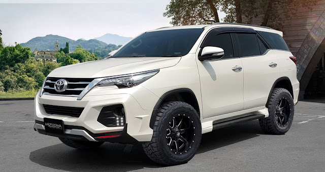 Toyota Fortuner với gói độ Vazooma Toyota Fortuner với gói độ Vazooma