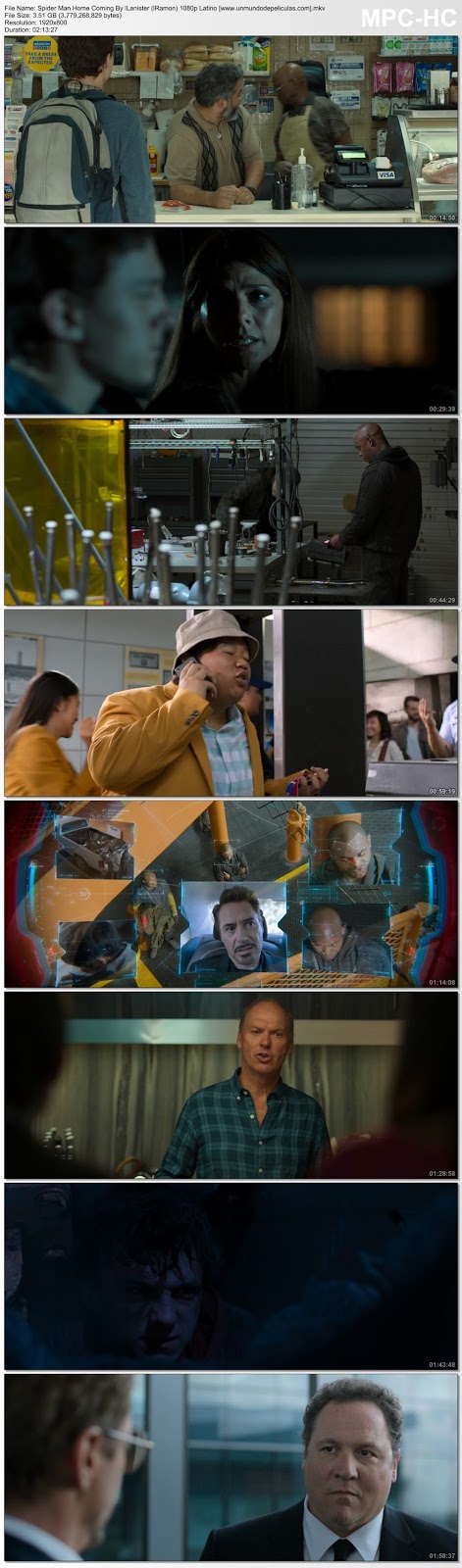 Capturas de la película.