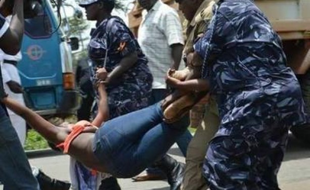 Image result for brutal Uganda Police