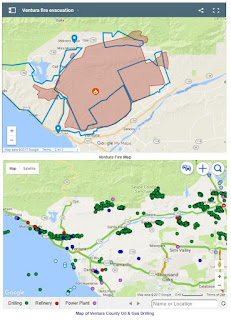 Ventura County Fire Oil & Gas Drilling Locations in the Area