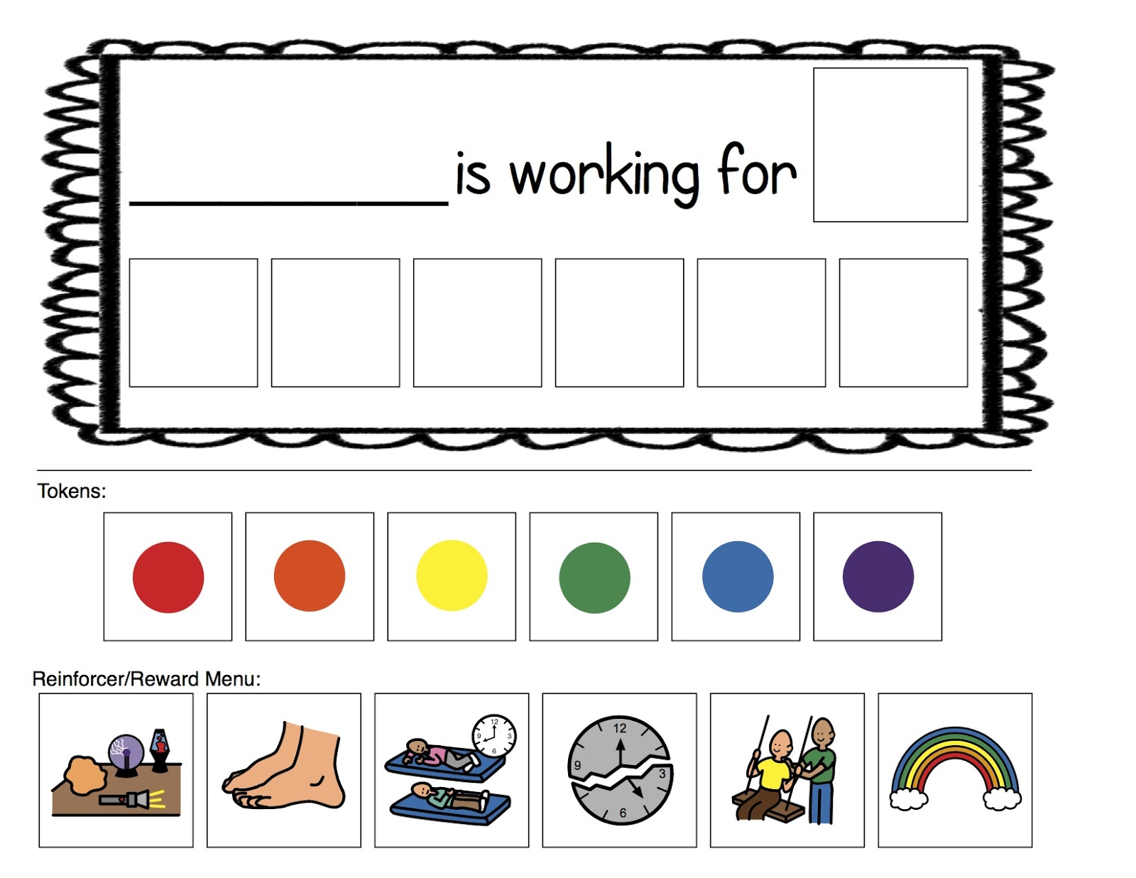 Nice Token Board Template Photos Pin By Crisala Smith On Clroom Hd Wallpapers Printable Token Boards Autism 99wall Ml
