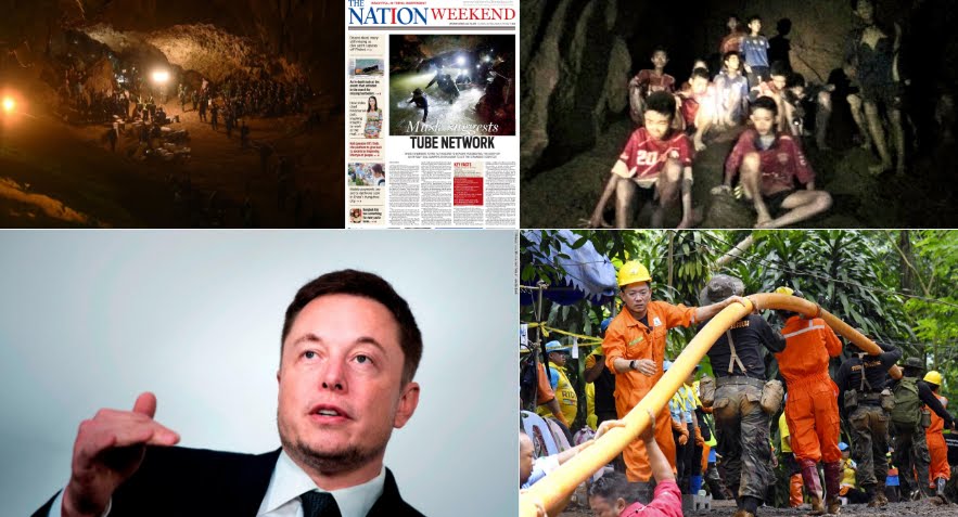 L'incredibile piano di Elon Musk per salvare i bambini intrappolati nella grotta in Thailandia