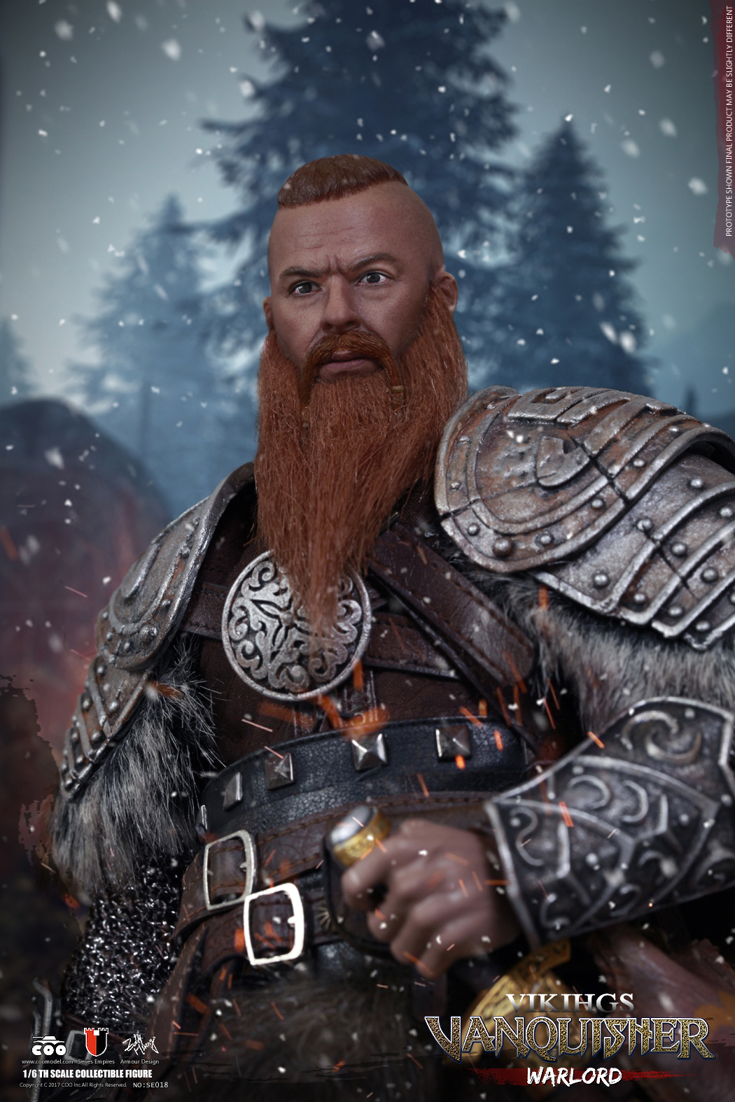 toyhaven COOMODEL SE018 1/6th scale Viking War Lord Vanquished 12inch