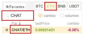 Cómo y Dónde Comprar Criptomoneda ChatCoin (CHAT) Comprar ChatCoin (CHAT) Coin en Binance y Coinbase