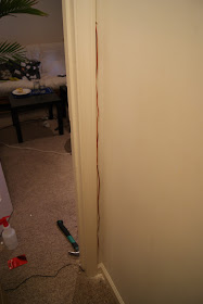 House Pour: How to Hide Surround Sound Wires.