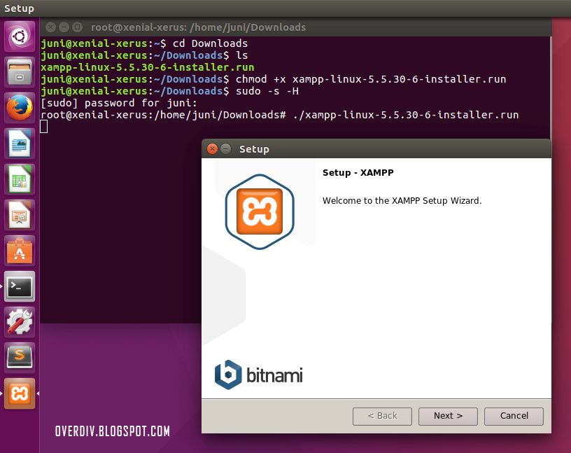 install xampp in linux install xampp in linux