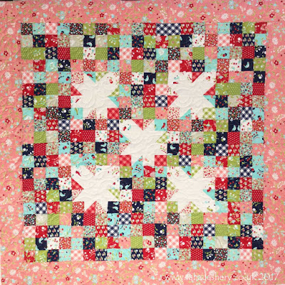 Wendy's Baby Quilt - 'Vintage Picnic' fabric