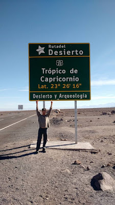 passing the Tropic of Capricorn, Chile passing the Tropic of Capricorn, Chile