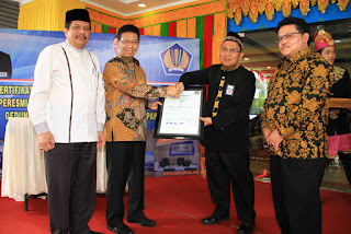 Penyerahan ISO 9001 : 2008 KPPN Banda Aceh