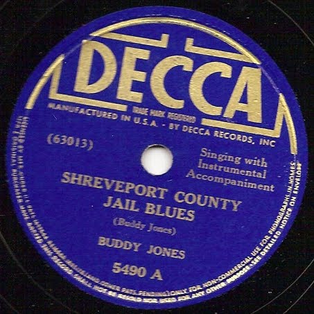 Shreveport Songs Buddy Jones Shreveport County Jail
