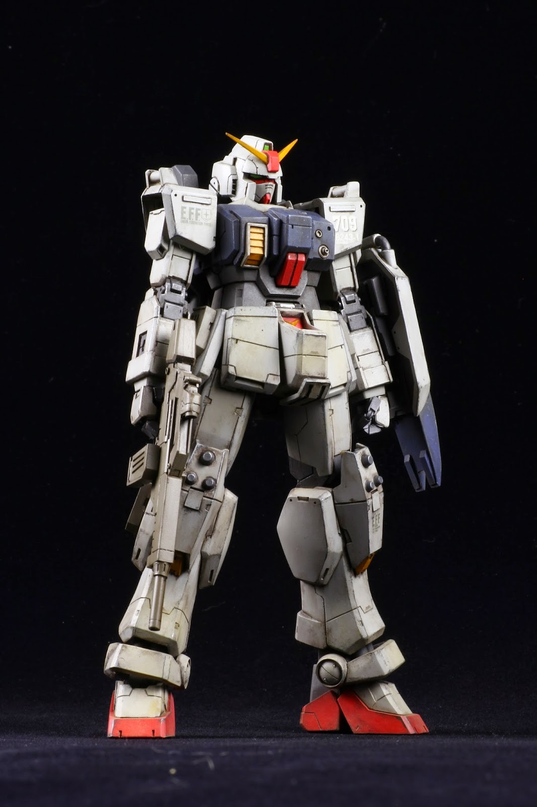 1/144 Resin Kit Gundam Ground Type Painted Build