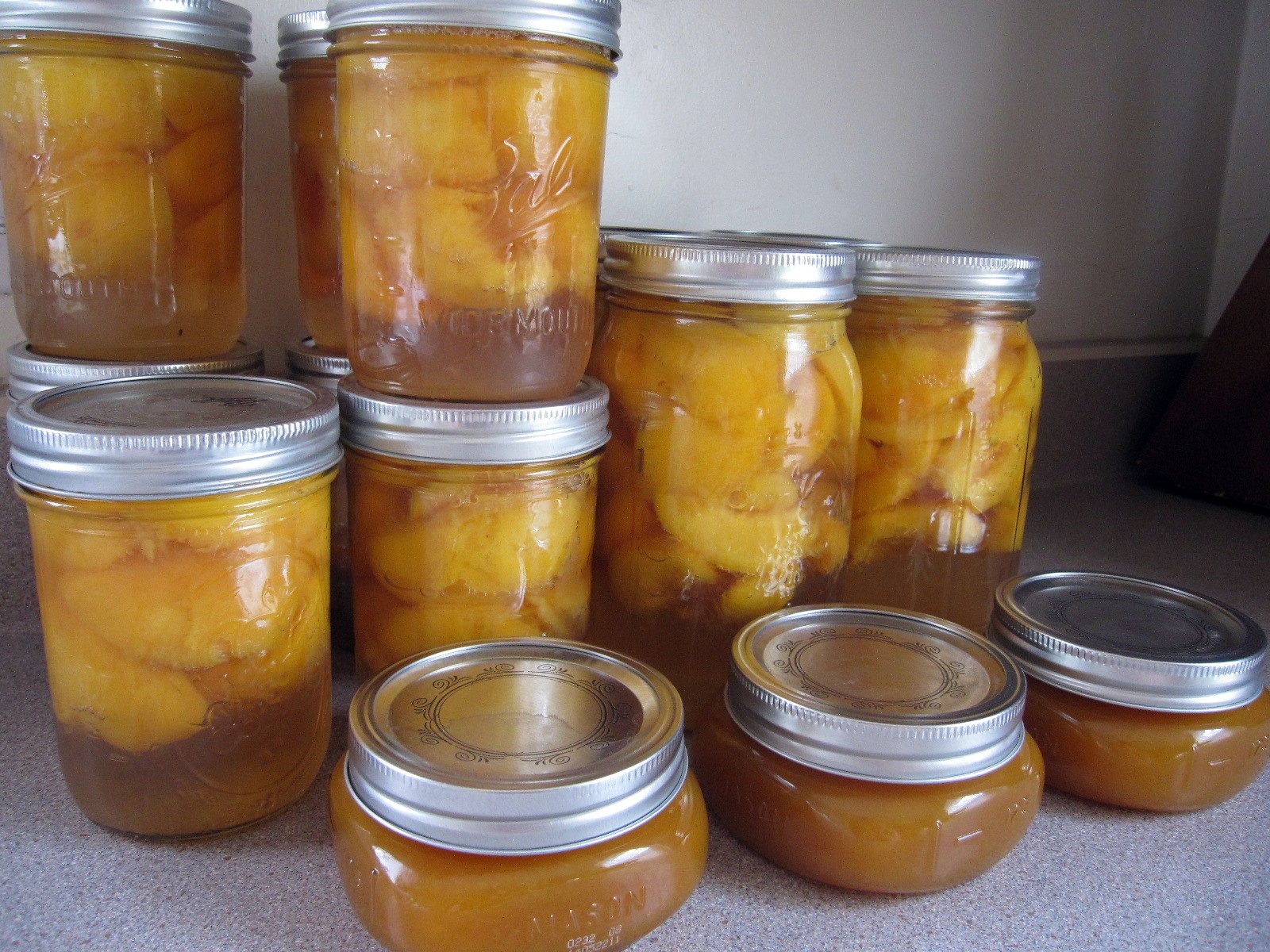 The Scratch Patch Canned Peaches and Peach Butter