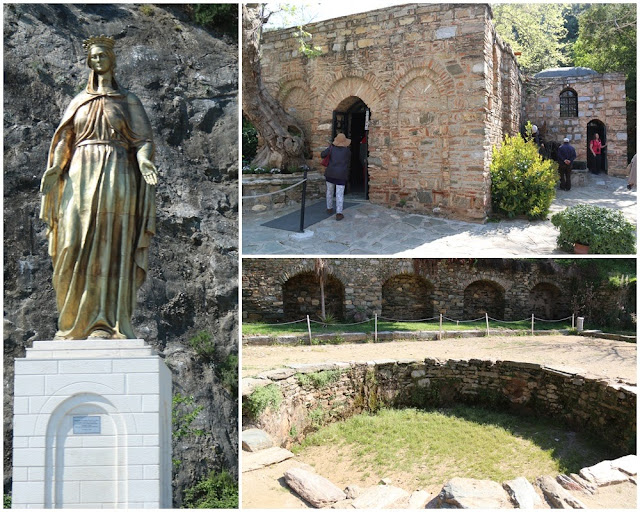 Virgin Mary's House near Ephesus in Turkey where it was believed that Virgin Mary spent her days in the ancient city of Ephesus Virgin Mary's House near Ephesus in Turkey where it was believed that Virgin Mary spent her days in the ancient city of Ephesus
