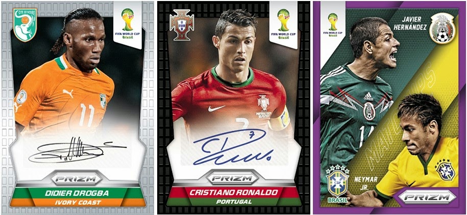 Panini Prizm World Cup 2014 Power Plaid Net Finders # 5 Samuel Eto/'o