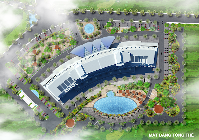 Phối cảnh mặt bằng thiết kế dự án The K Park Văn Phú Phối cảnh mặt bằng thiết kế dự án The K Park Văn Phú