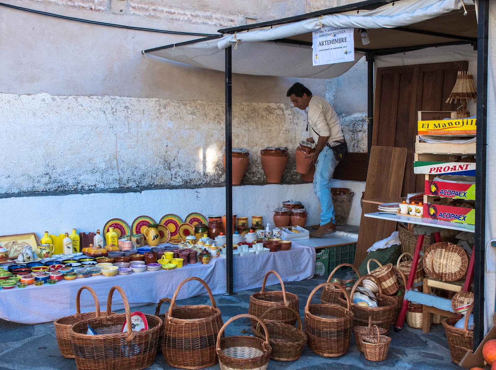 Quiosco en La Alpujarra de Granada, 2016 Quiosco en La Alpujarra de Granada, 2016
