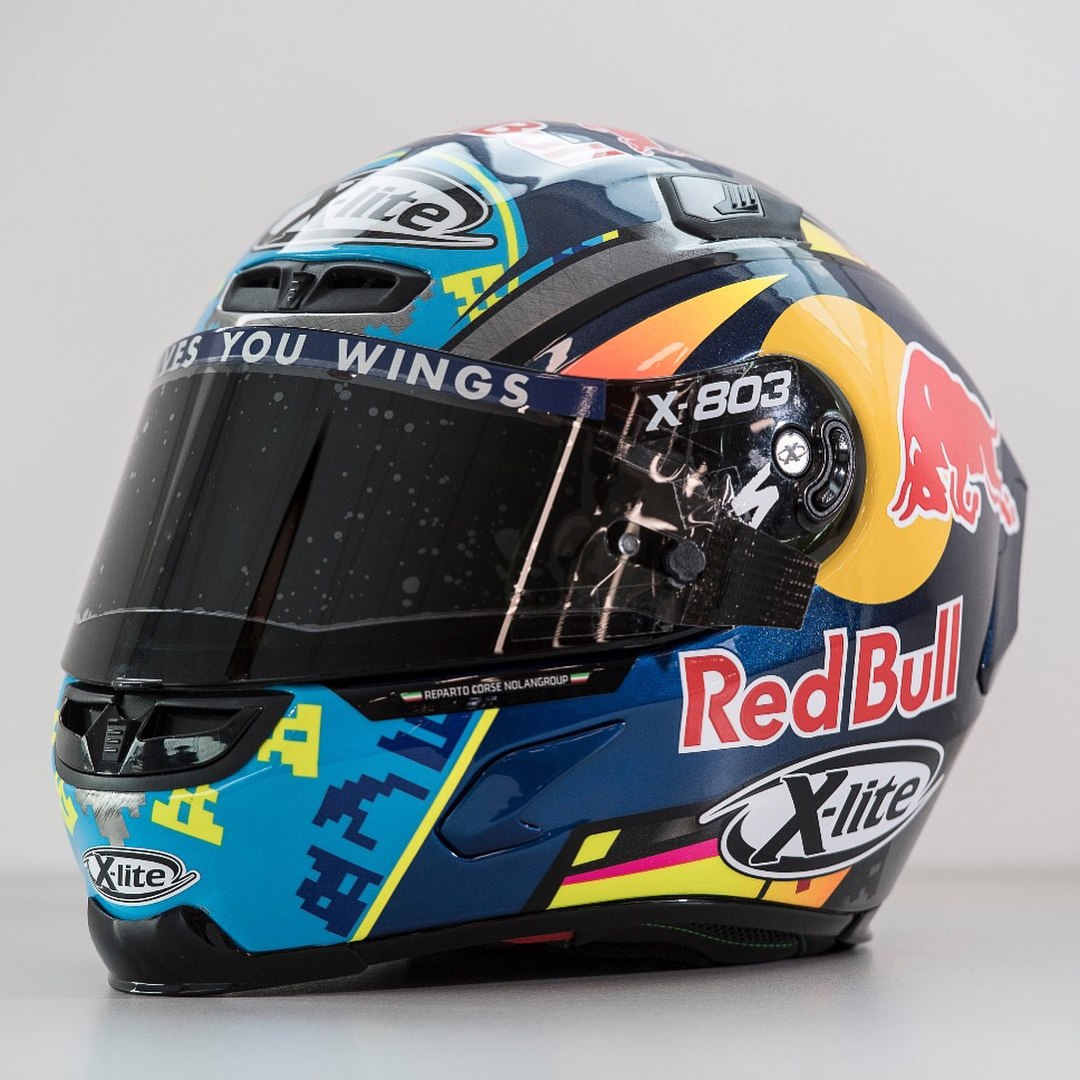 Racing Helmets Garage: X-lite X-803 L.Camier 2018 by Rage ...