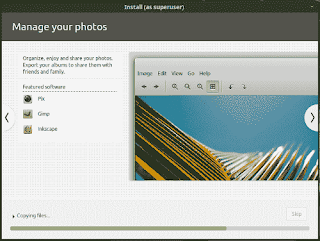 LinuxMint19 Tara installation slide show manage your photos LinuxMint19 Tara installation slide show manage your photos