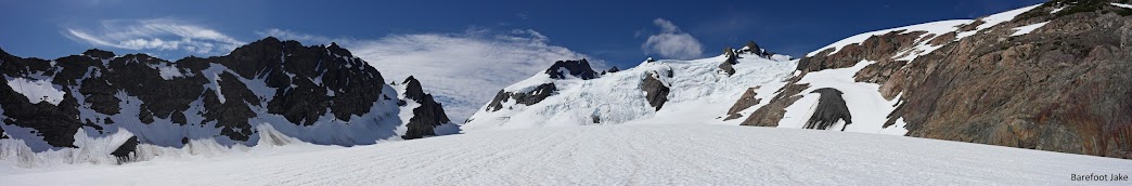Mount Olympus panoramic Blue Glacier