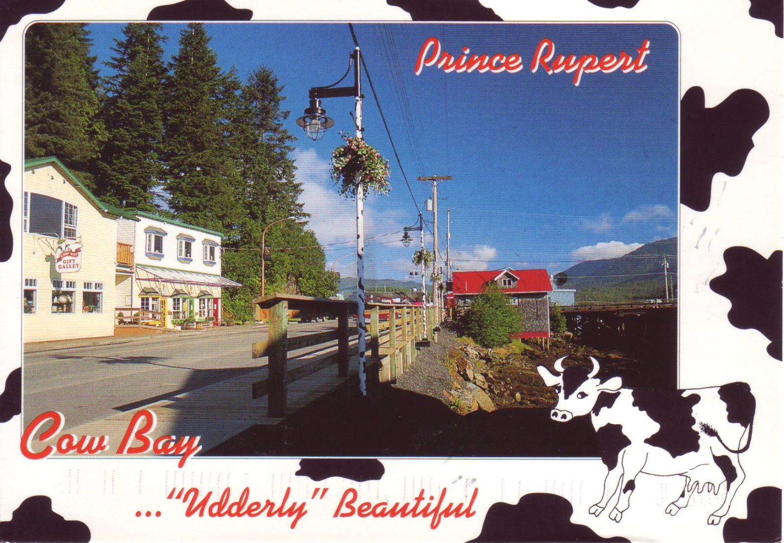 The World in Postcards Sabine's Blog Prince Rupert, Cow Bay