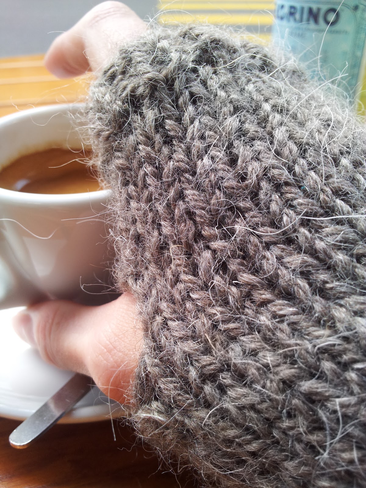 Roving Around Crafts Rusticstyle hand knitted wrist warmers