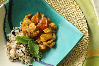 Butternut Cauliflower Tofu Curry