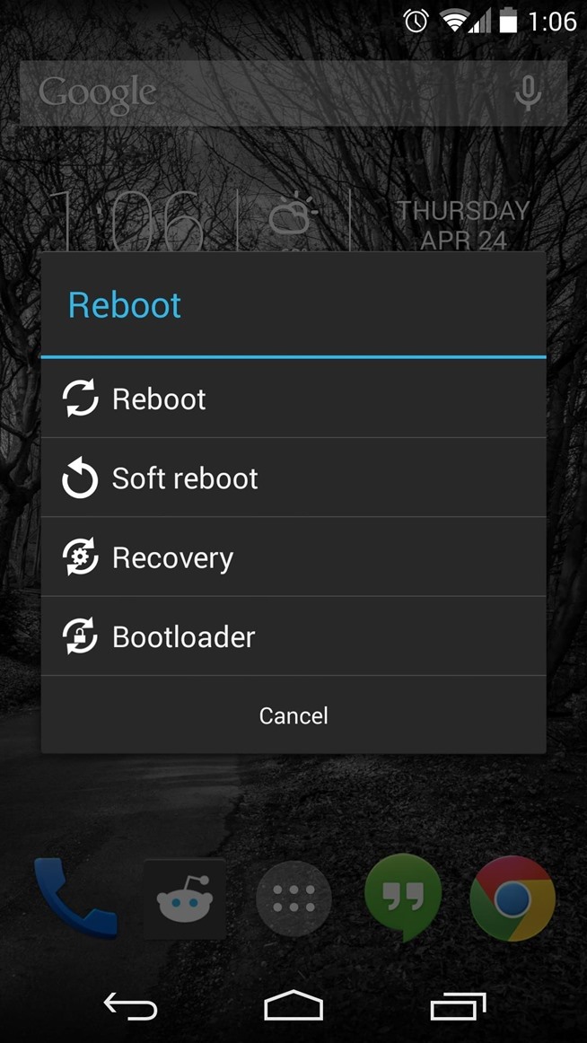 Nexus 4 stock recovery options