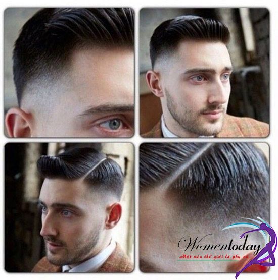 Kiểu tóc undercut ngắn phong cách Âu Kiểu tóc undercut ngắn phong cách Âu