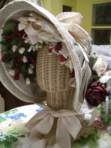 English Cottage Rose: Victorian Bonnet & Hat