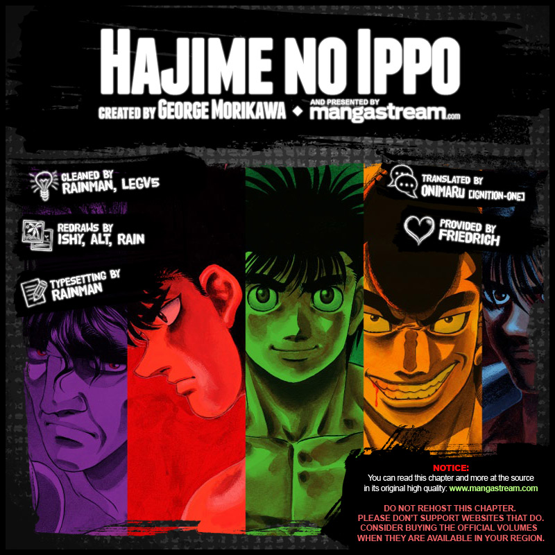 Hajime No Ippo 1151 En